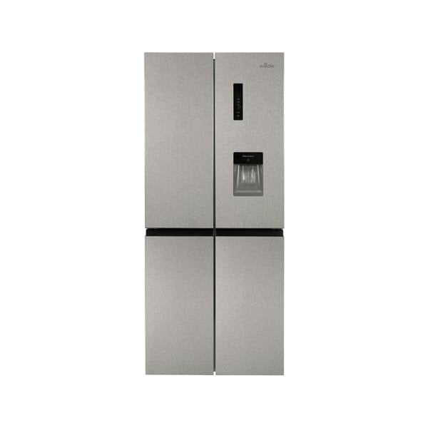 Willow 415L American Style Fridge Freezer WSBES4MDX - Inox