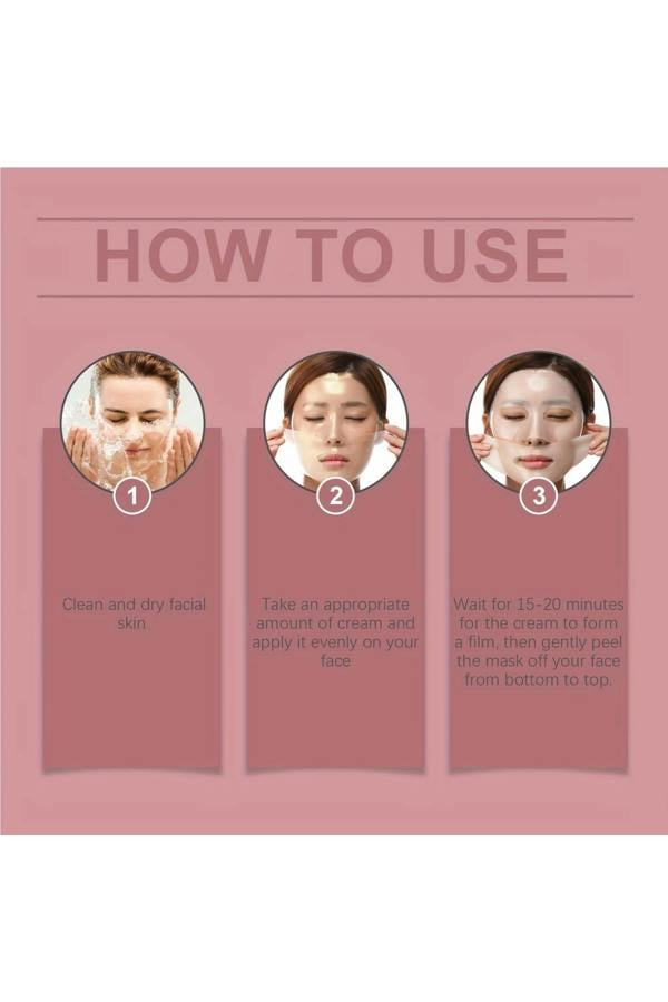 Dyzi Instant Lifting Collagen Gel Mask 4pcs Unscented All Skin Types