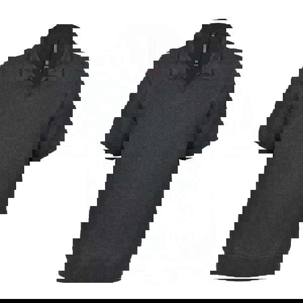 Enzo Cotton Zip Polo