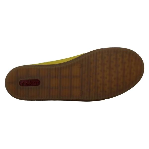 Rieker Ladies Rieker T-Shaped Suede Detail Trainers L9700