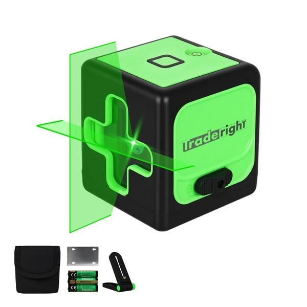 Traderight Green Laser Level 360° Self Leveling Green Light IP54 Water Resistant