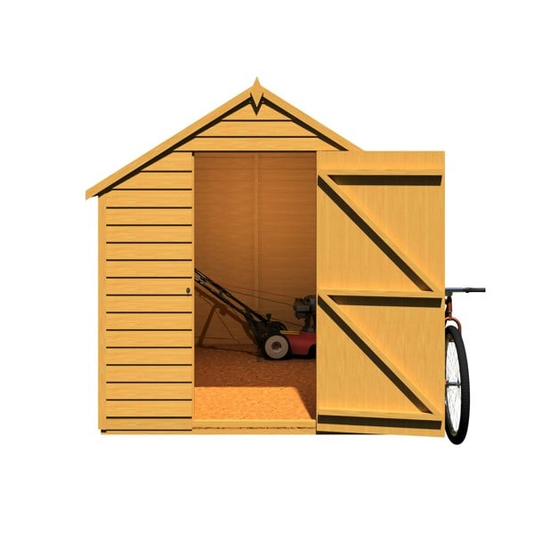 Shire Overlap 8x6 Economy Storage Shed - Best Shed