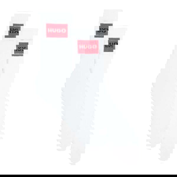 Hugo Mens Socks (Pack of 2) - White - 