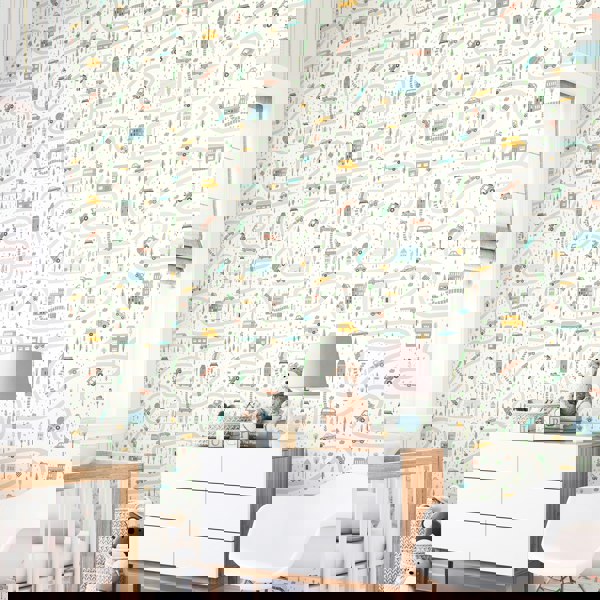 Hoopla Walls Road Trip - Popcorn 10m Wallpaper