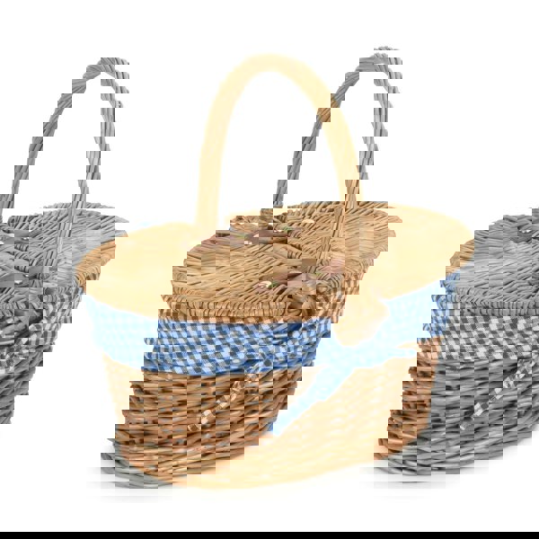 Wicker Picnic Baket with Lining