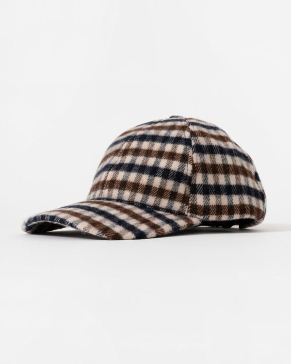 Aquascutum Club Check Baseball Cap - Club Check 28