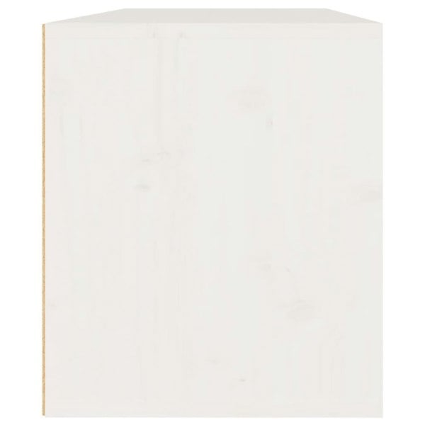Berkfield Wall Cabinets 2 pcs White 45x30x35 cm Solid Pinewood