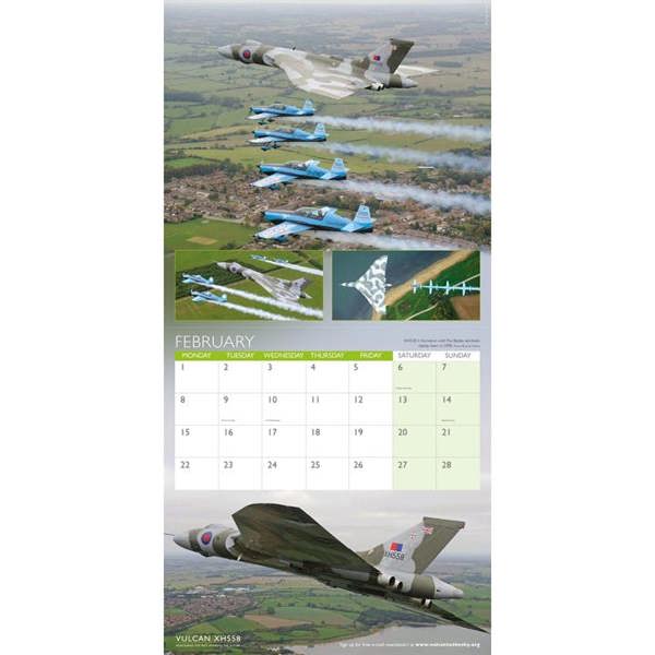 Vulcan XH558, The Spirit of Great Britain Calendar 2027, Wall Calendars, Month To View, History & Literature, Gift