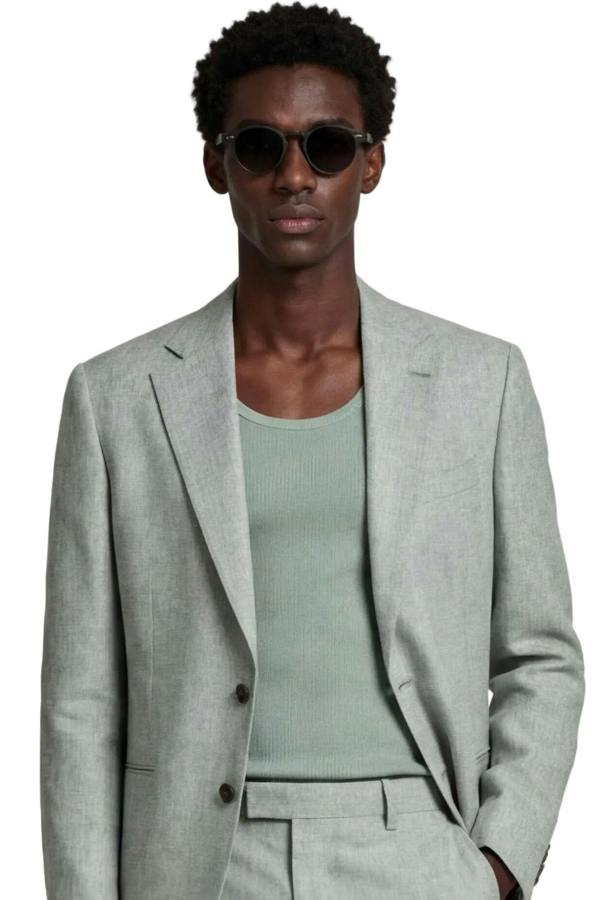 Harry Brown London Giacomo Slim Fit Single Breasted Suit Jacket
