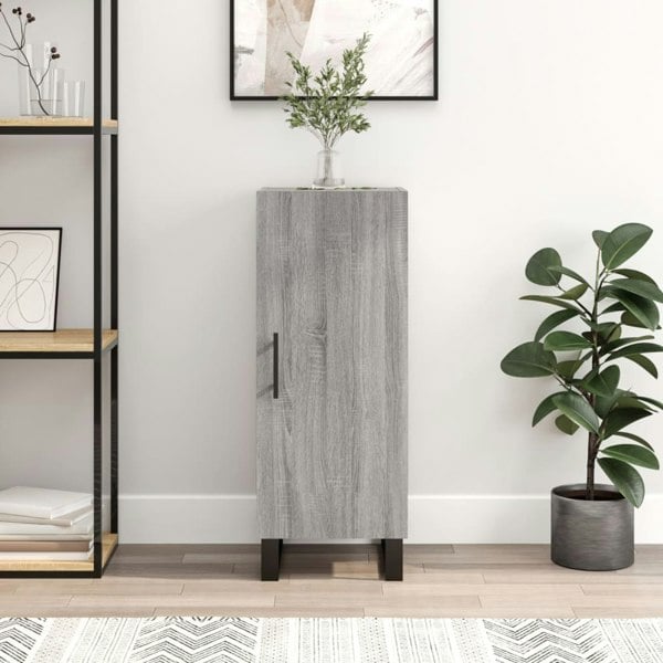Berkfield Sideboard Grey Sonoma 34.5x34x90 cm Engineered Wood