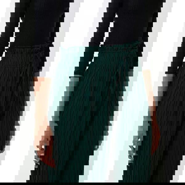 Blue Vanilla Wide Leg Pleated Trousers