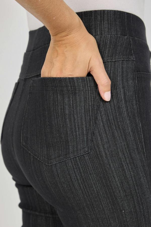 Mudflower Soft Denim Stretch Pull-On Jeggings