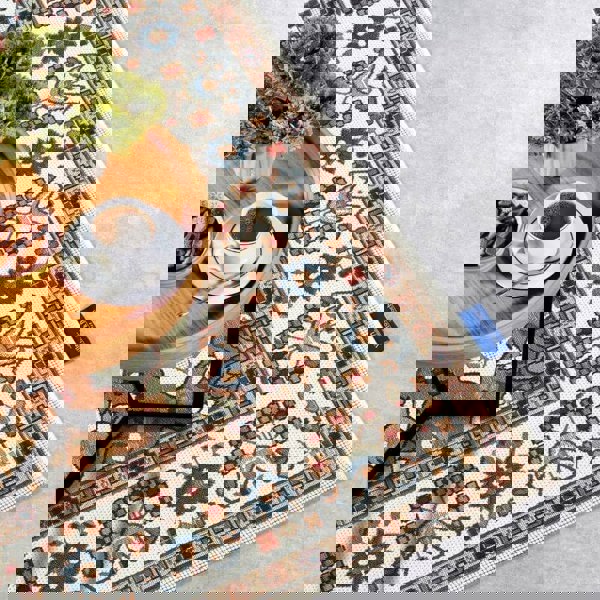 The Rugs Vintage Geometric Indoor-Outdoor Rug