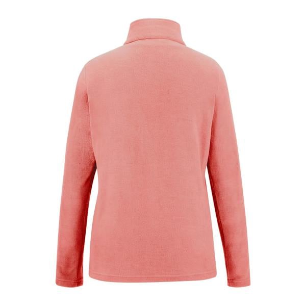 Regatta Great Outdoors Womens/Ladies Sweetheart 1/4 Zip Fleece Top - Peach Pink - 