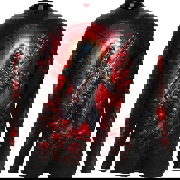 TOMB OF ROCK - Longsleeve T-Shirt Black