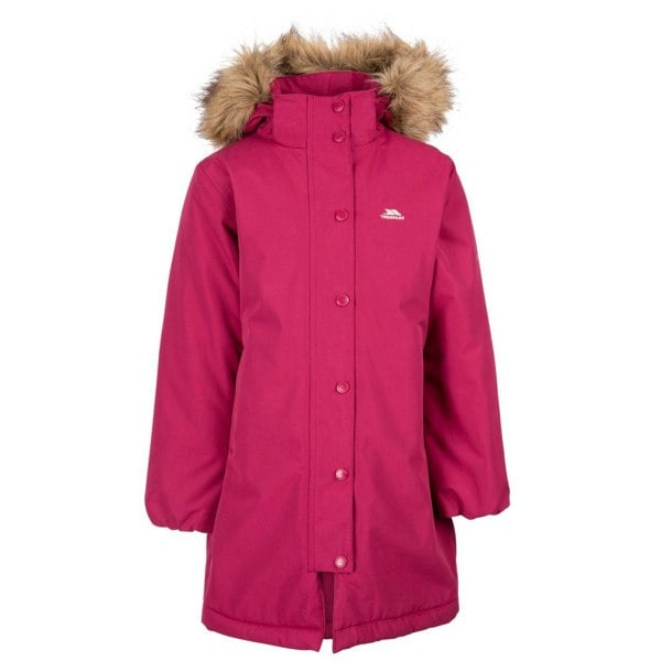 Trespass Girls Astound TP50 Waterproof Jacket - Berry