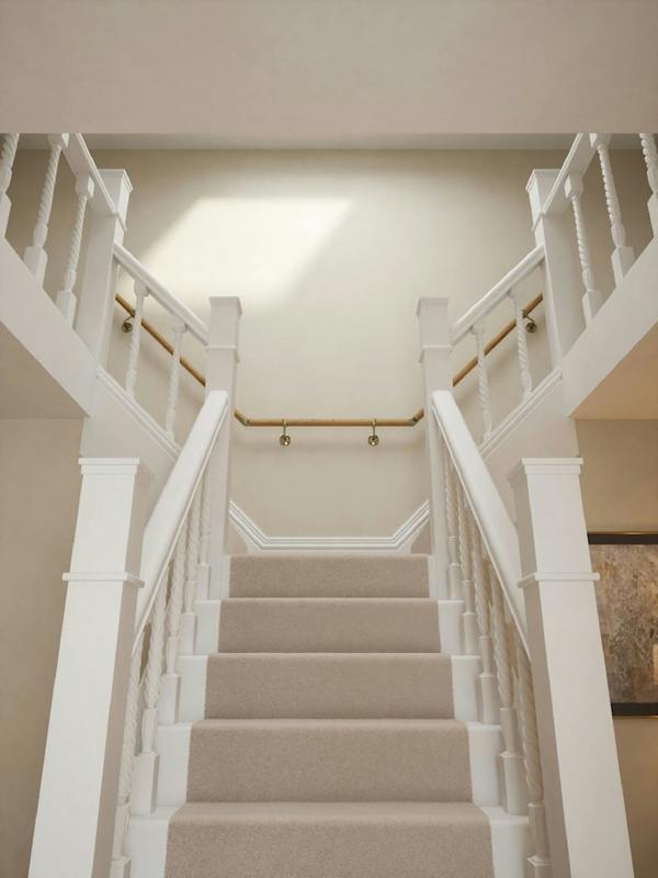 Handrails Direct Packwood Light Oak T Shape Handrail