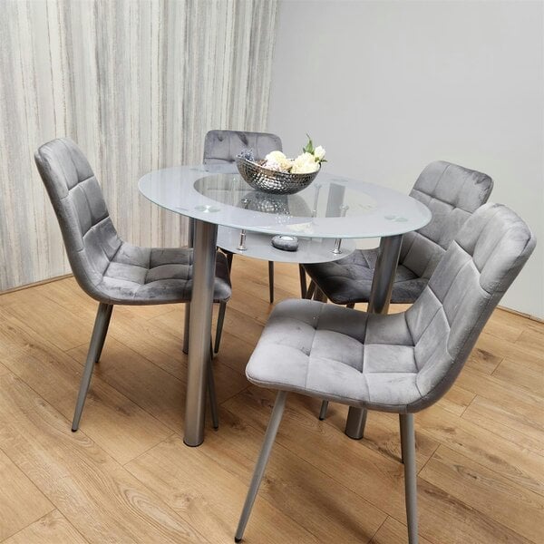 Kosy Koala Dining Table Set with 4 Chairs Dining Room and Kitchen table set of 4