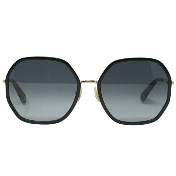 Kate Spade Nicola G S RHL Sunglasses - Black Gold