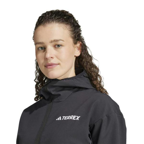 Adidas Womens/Ladies Terrex Multi Soft Shell Jacket - Black - 