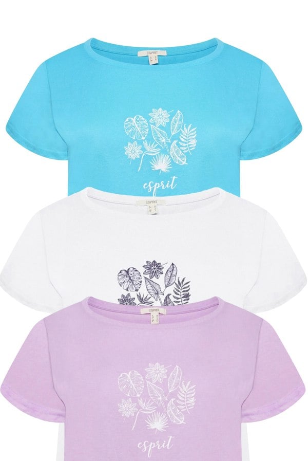 Esprit Ladies T-Shirt Pack of 3  Style 4