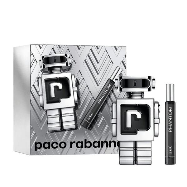 Paco Rabanne Phantom Gift Set: Eau de Toilette 100ml + Eau de Toilette 10ml