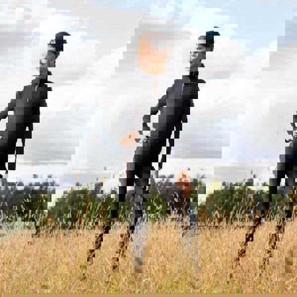 Coldstream Girls New Generation Ednam Horse Riding Tights - Black - 