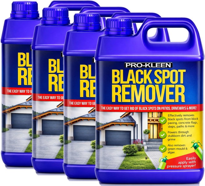 ProKleen Pro-Kleen Black Spot Remover Rapid Acting Patio Driveway Block Paving Cleaner, Removes Black Spots Quickly 20L