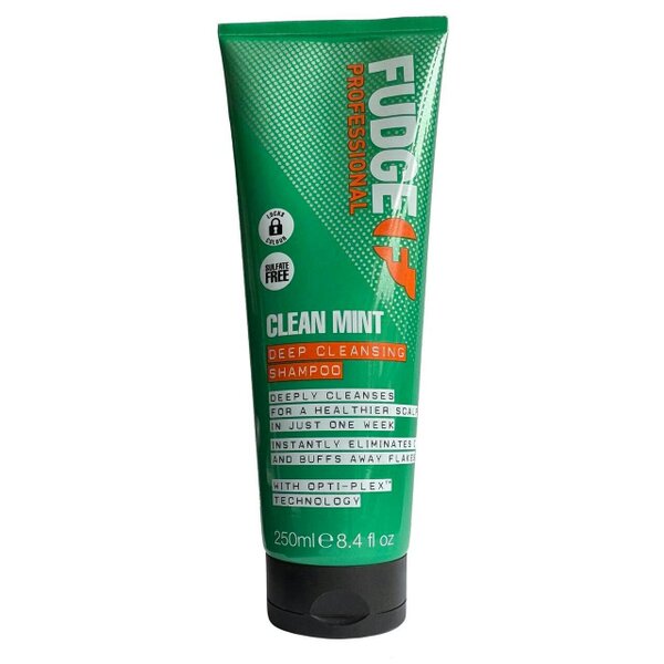 Fudge Clean Mint Deep Cleansing Shampoo 250ml  + Matte Hed Extra 85ml