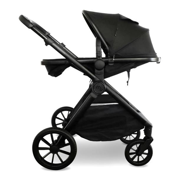 My Babiie MB220 2-in-1 Pramette & I-Size Car Seat - Black