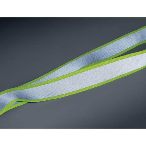 MidOcean Tosee Rainbow RPET Reflective Lanyard - Neon Yellow - 