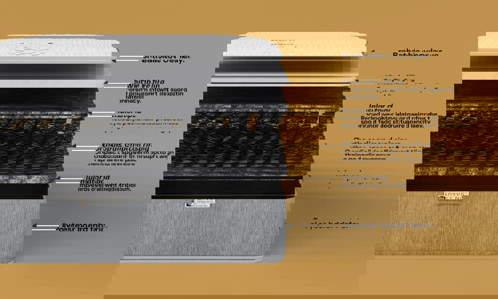 DS Living Ortho 12.5 Bonnell Spring  Mattress with Comfort Layers - 5ft - King - Essentials by Ds Living