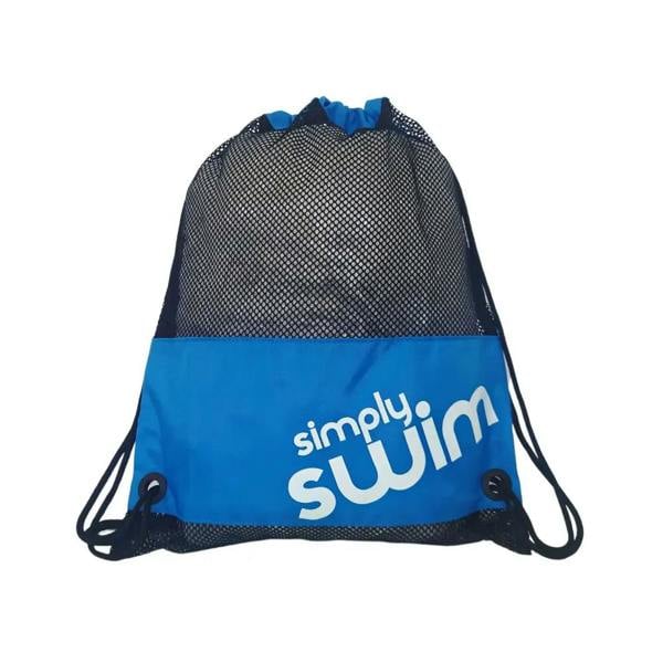 Blue and black mesh Simply Swim Poolside swim bag