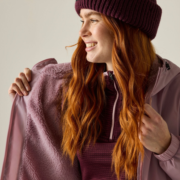 Regatta Womens/Ladies Kygo Fleece Lined Jacket - Powder Lilac