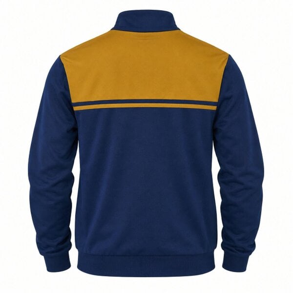 Sergio Tacchini New Young Line Track Top Jacket Maritime Blue/Golden Brown