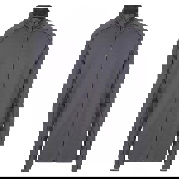 Regatta Professional Mens Stretch Full Zip Midlayer - Seal Grey