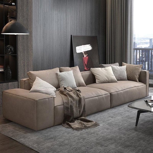 Hartste Two Seater Sofa, Leathaire-Weilai Concept-Weilai Concept