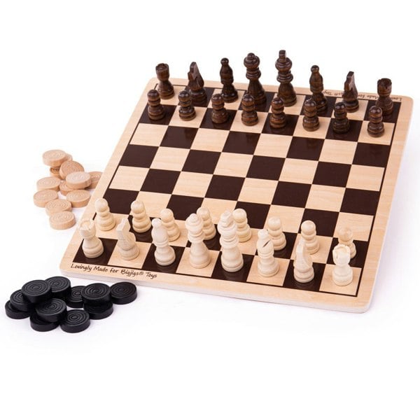 Draughts and Chess Set