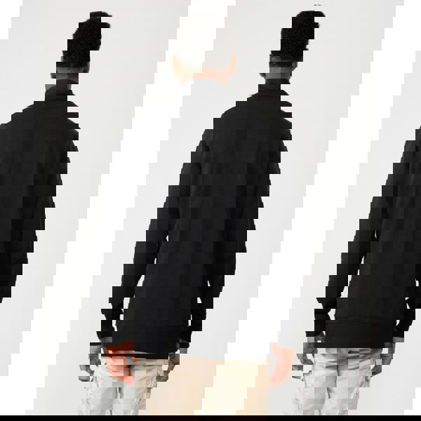 GANT Mens Regular Fit Shield Logo Full Zip Sweatshirt - 5 Black - CHO - Designer Mens Sweatshirts