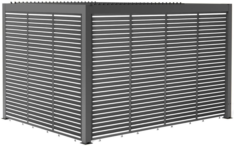 Ocean Designs Aviero 3m x 4m Retractable Free Standing Pergola