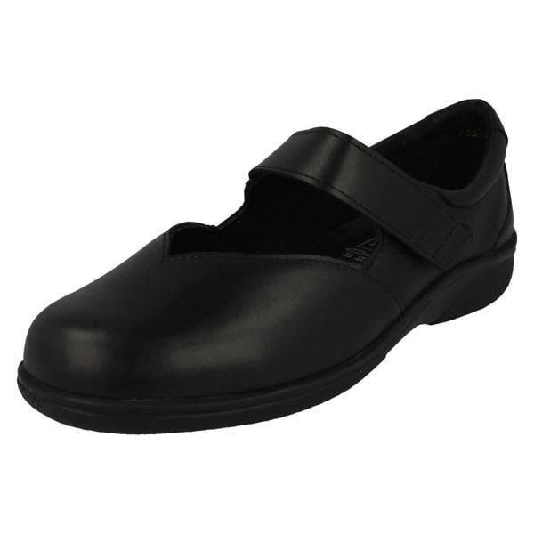 DB Shoes Ladies DB Shoes 2V Fitting Mary Jane Style Shoes Gull