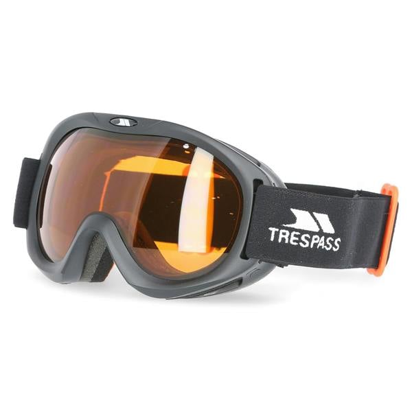 Trespass Childrens/Kids Hijinx Double Lens Ski Goggles - Matt Black Frame - 