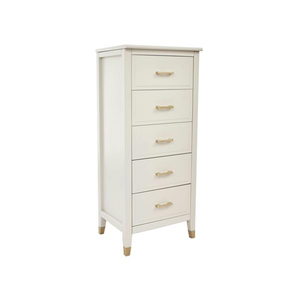 Cabinet Bits Palazzi 5 Drawer Narrow Chest of Drawers