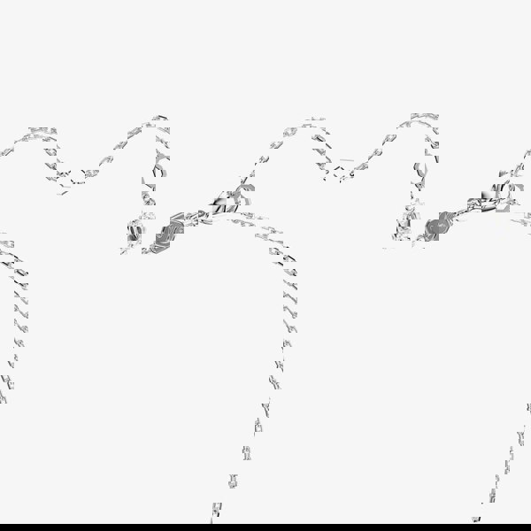 Swarovski Imber Rhodium Plated White Round Necklace 5696039