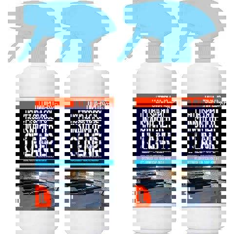 Ultima Plus XP ULTIMA-PLUS XP Hot Tub, Spa & Pool Instant Filter Cleaner - Removes Grease, Limescale, Soap, Oils & More 2L