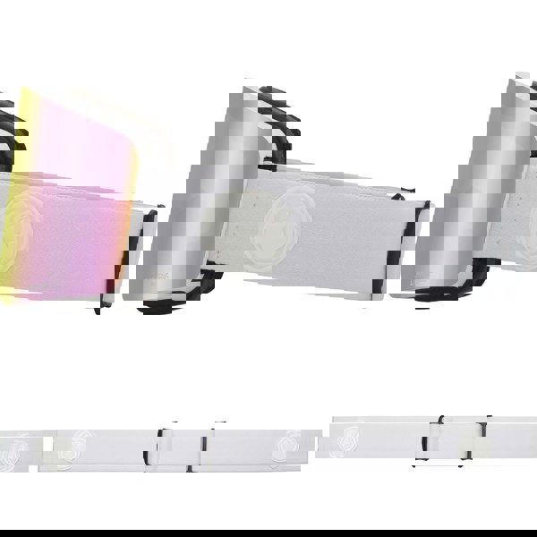 Dragon R1 OTG - Whiteout with Lumalens Pink Ionized & Lumalens Dark Smoke Lens