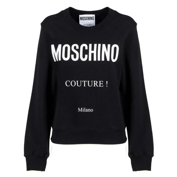 MOSCHINO 221EA17230528 1555 BLACK JUMPER FEMALE XXS