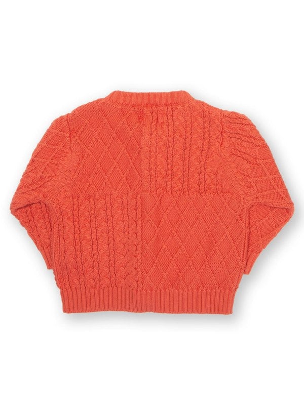 Kite Baby Organic My First Cardi Burnt Orange
