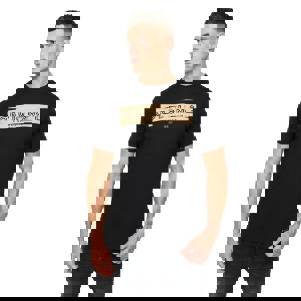 Crosshatch Mens Kratmoss T-Shirt - Black - 