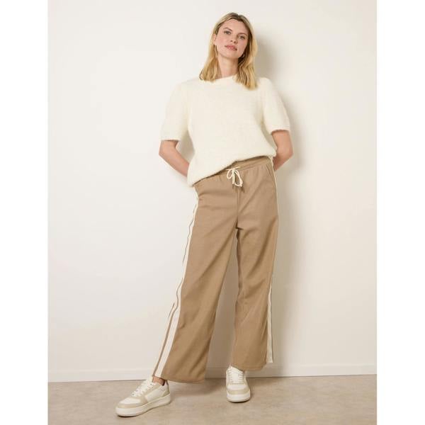 Blue Vanilla Corduroy Side Stripes Trousers